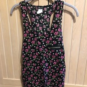 Spring Street floral tank top